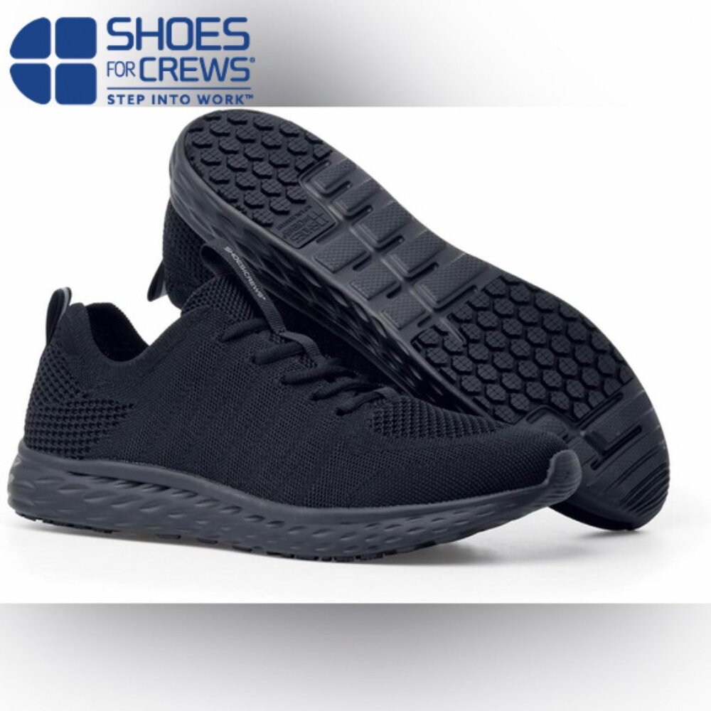Women’s - Shoes for Crews Everlight Non Slip Work Shoes | Size 5